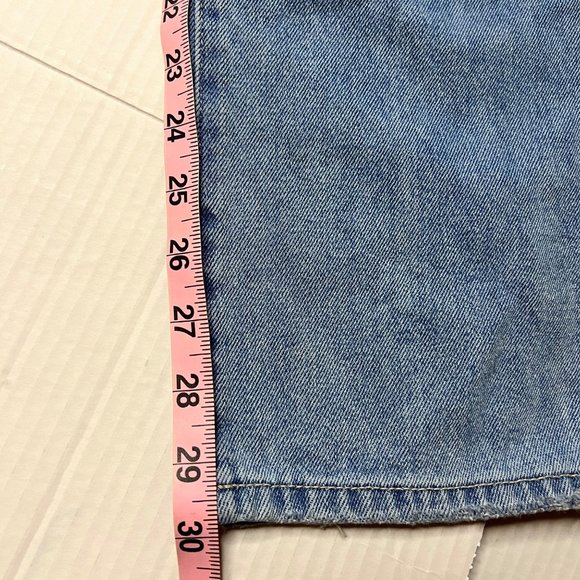 Cello Women's 1 Super High Rise Dad Jeans Button Fly Distressed Denim Y2K Excell - Picture 14 of 15